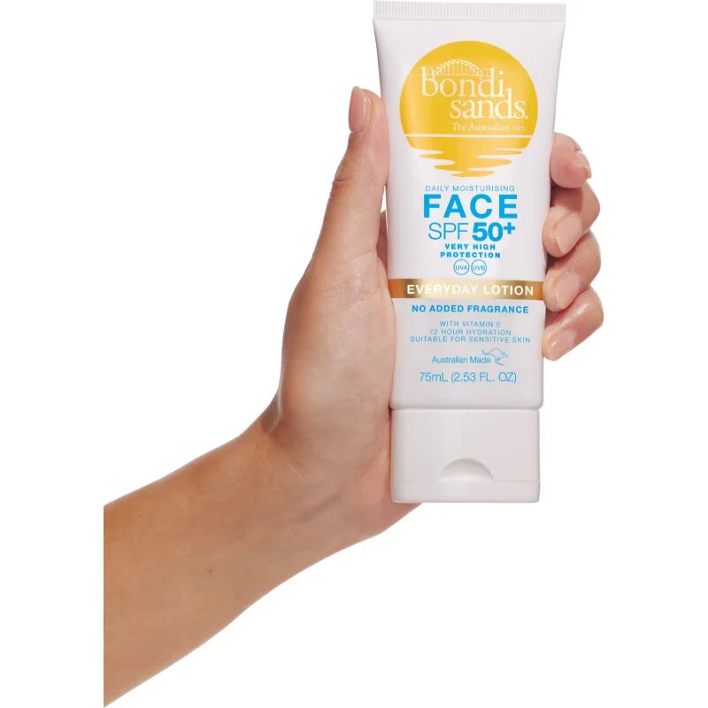 Bondi Sands SPF 50+ Everyday Face Lotion opalovací mléko na obličej SPF 50+ 75 ml