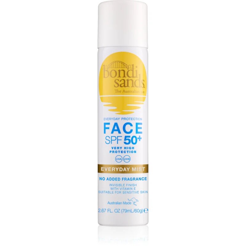 Bondi Sands SPF 50+ Everyday Face Mist ochranná mlha na obličej SPF 50+ 60 g