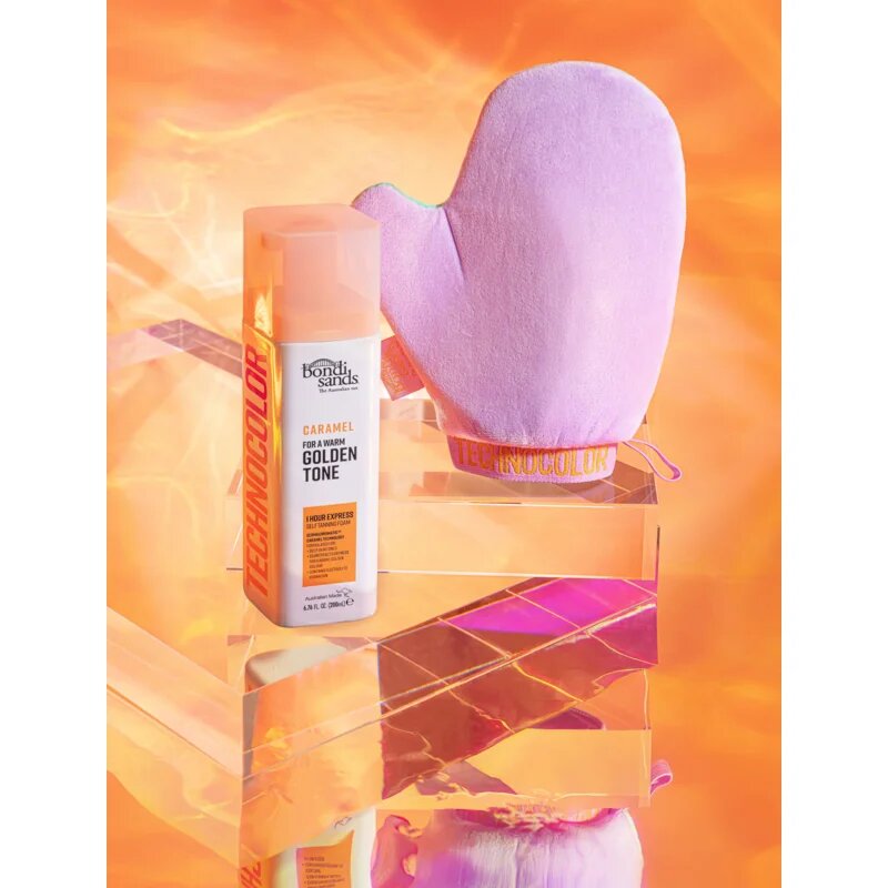 Bondi Sands Technocolor Caramel samoopalovací pěna odstín Warm Hydrated Glow 200 ml