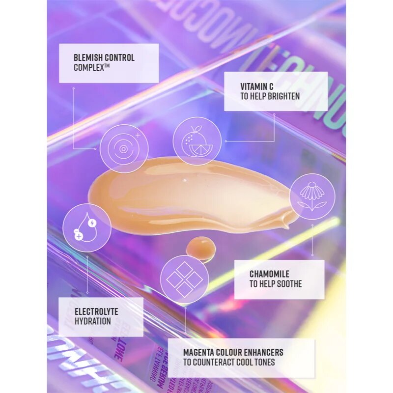 Bondi Sands Technocolor Magenta samoopalovací sérum na obličej 50 ml
