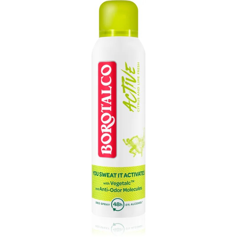 Borotalco Active Citrus & Lime deodorant ve spreji 48h 150 ml