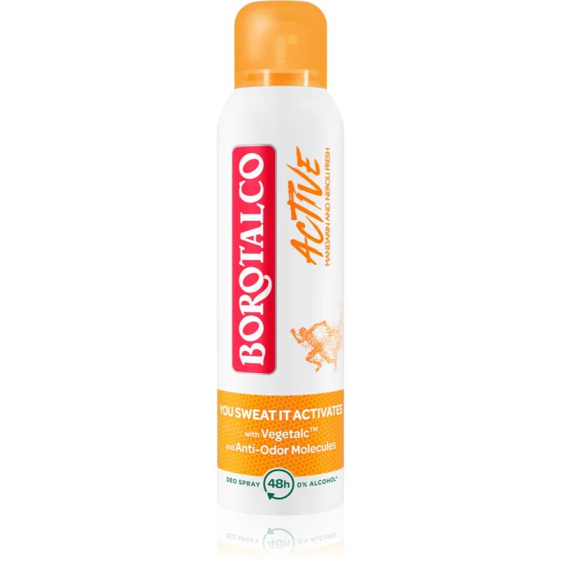 Borotalco Active Mandarin & Neroli osvěžující deodorant ve spreji 48h 150 ml