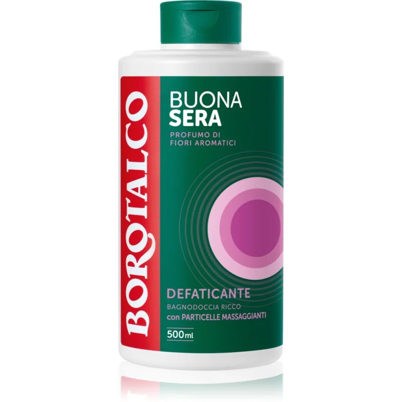 Borotalco Good Evening Anti-fatigue relaxační sprchový gel s vůní květin 500 ml