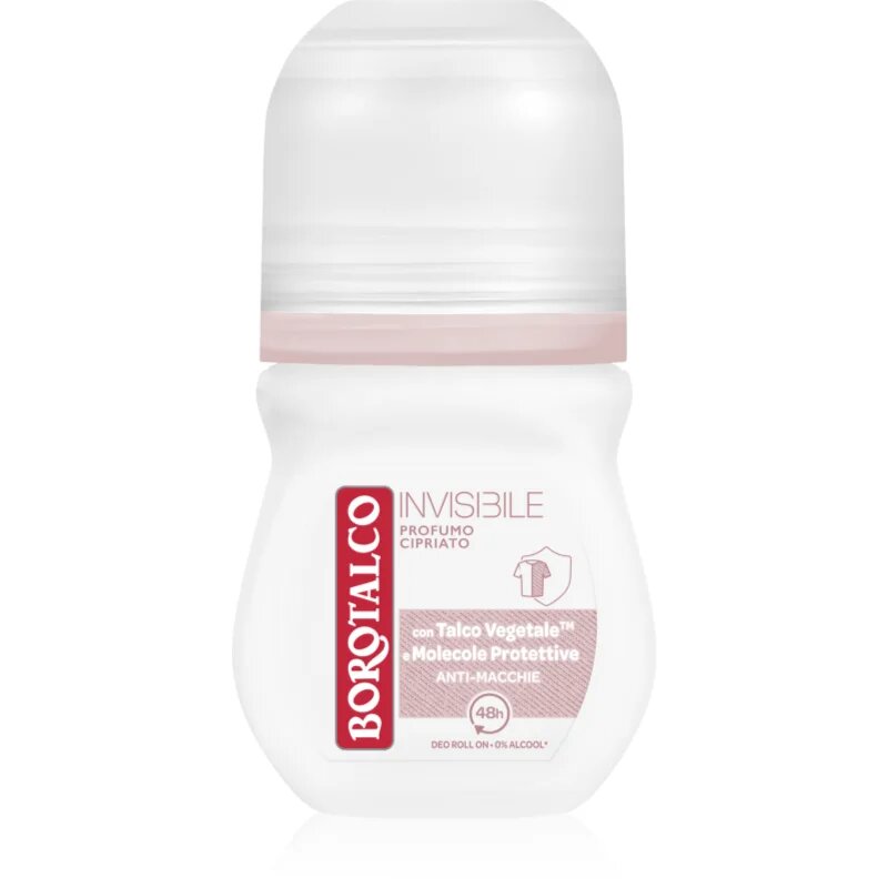 Borotalco Invisible Soft deodorant roll-on 48h 50 ml