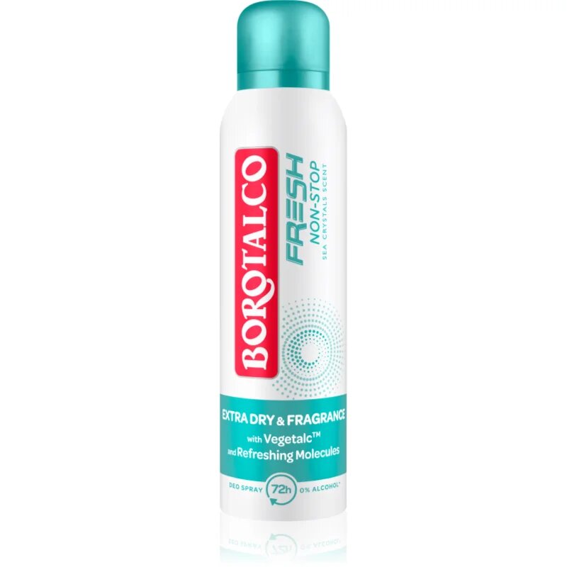 Borotalco Non-Stop Fresh Sea Crystals deodorant ve spreji 72h 150 ml