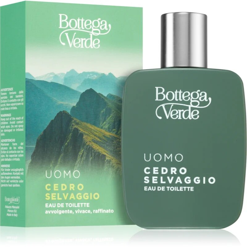 Bottega Verde Cedro Selvaggio toaletní voda pro muže 50 ml