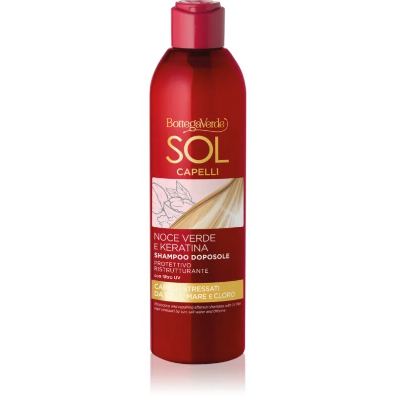 Bottega Verde Sol Capelli hydratační a ochranný šampon po opalování 250 ml