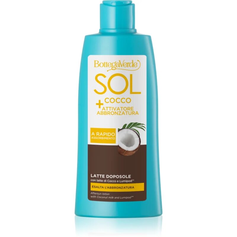 Bottega Verde Sol Cocco hydratační tělové mléko pro podporu opálení 200 ml
