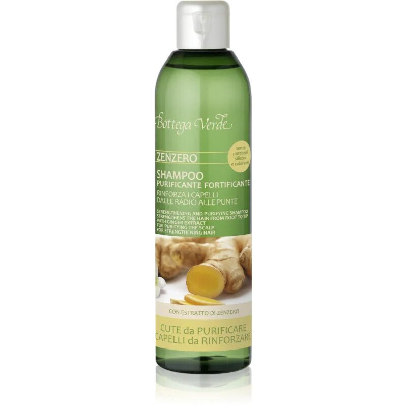 Bottega Verde Zenzero čisticí šampon pro posílení vlasů 250 ml