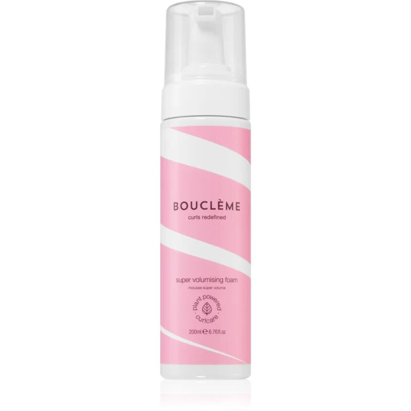 Bouclème Curl Super Volumising Foam stylingová pěna pro fixaci a tvar 200 ml