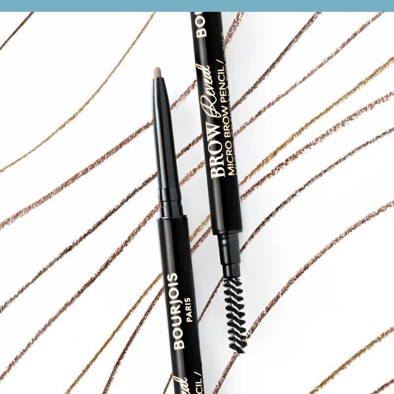 Bourjois Brow Reveal precizní tužka na obočí s kartáčkem odstín 003 Dark Brown 009 g