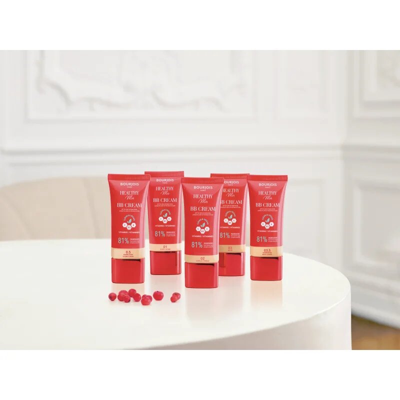 Bourjois Healthy Mix Clean & Vegan BB Cream BB krém odstín 05 Warm Ivory 30 ml