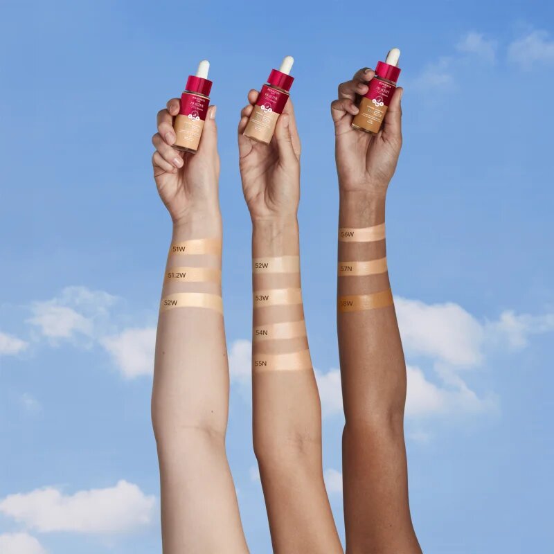 Bourjois Healthy Mix lehký make-up pro přirozený vzhled odstín 57N Bronze 30 ml