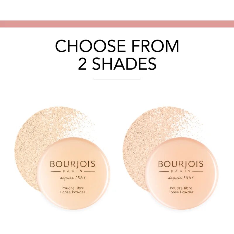 Bourjois Loose Powder sypký pudr pro ženy odstín 02 Rosy 32 g