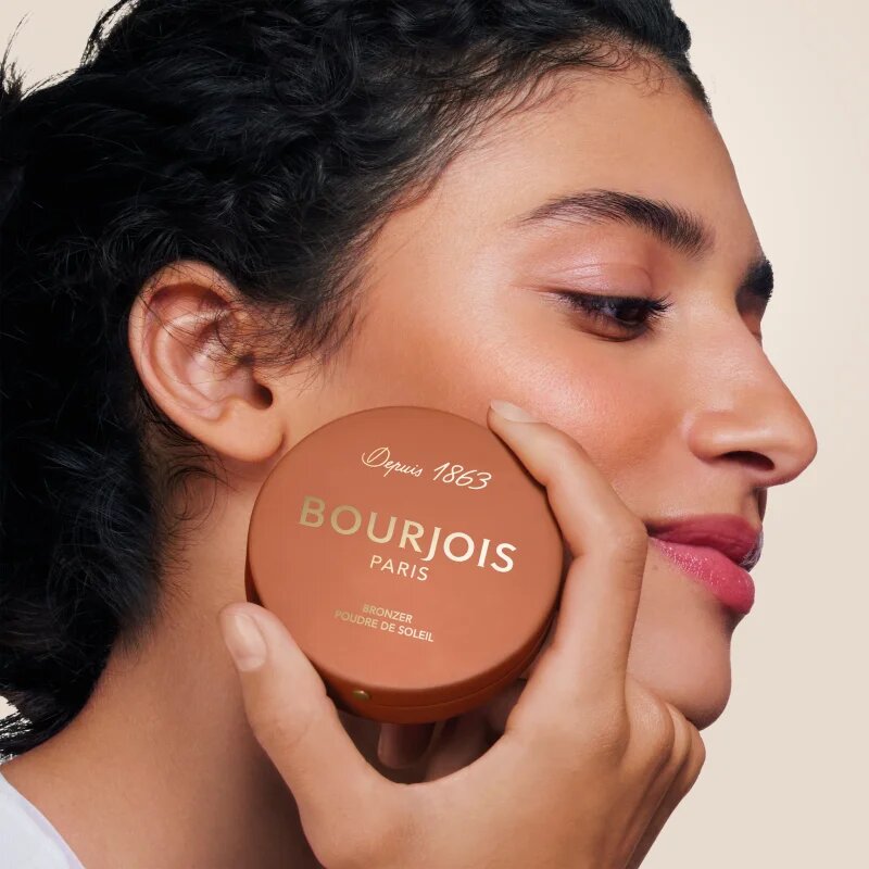 Bourjois Maxi Round Pot Bronzer bronzer odstín 002 Medium Deep 7 g