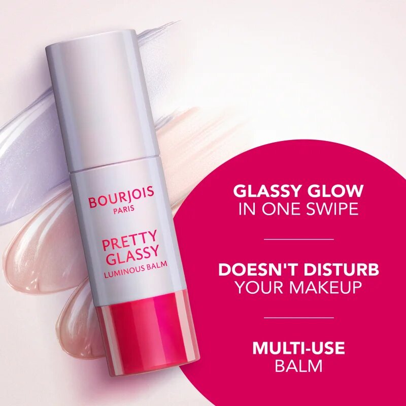 Bourjois Pretty Glassy multifunkční rozjasňovač odstín 01 Lilac Fizz 5 g
