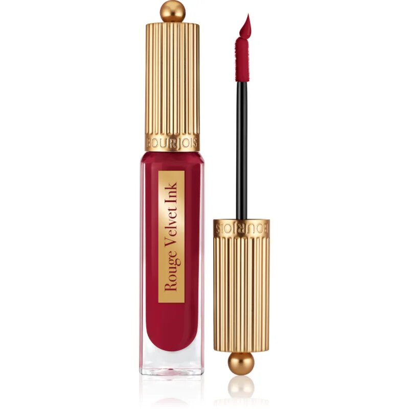 Bourjois Rouge Velvet Ink tekutá rtěnka s matným efektem odstín 10 Re(d)Belle 3.5 ml