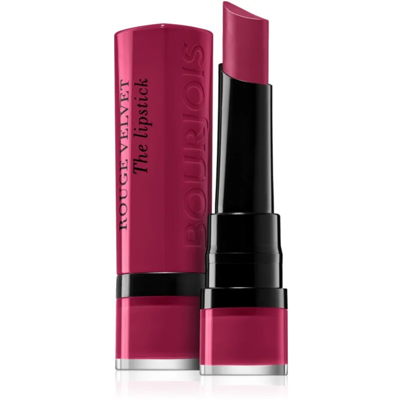 Bourjois Rouge Velvet The Lipstick matná rtěnka odstín 10 Magni-Fig 24 g