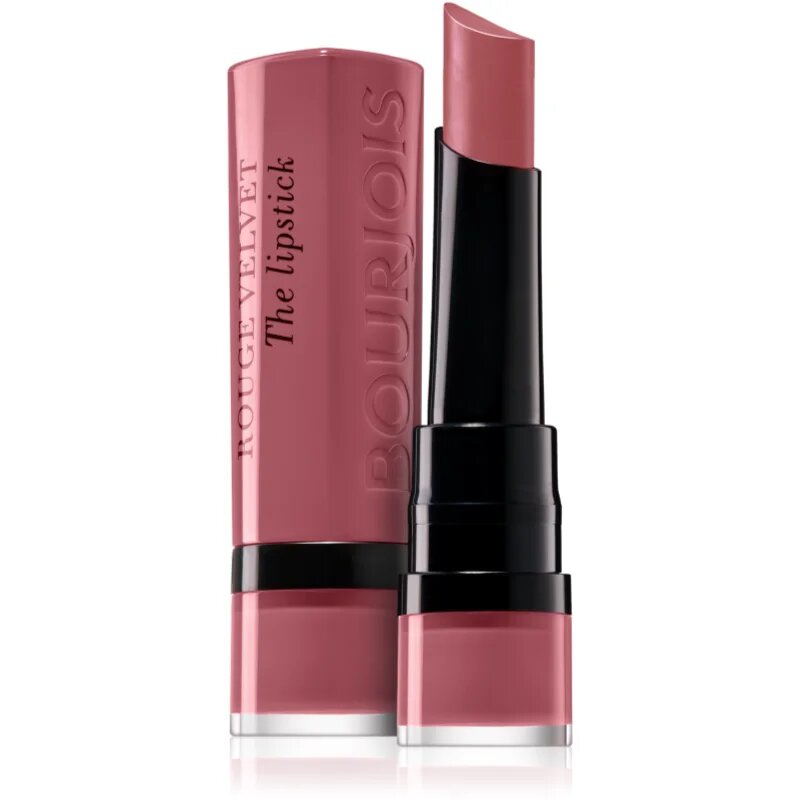 Bourjois Rouge Velvet The Lipstick matná rtěnka odstín 13 Nohalicious 24 g