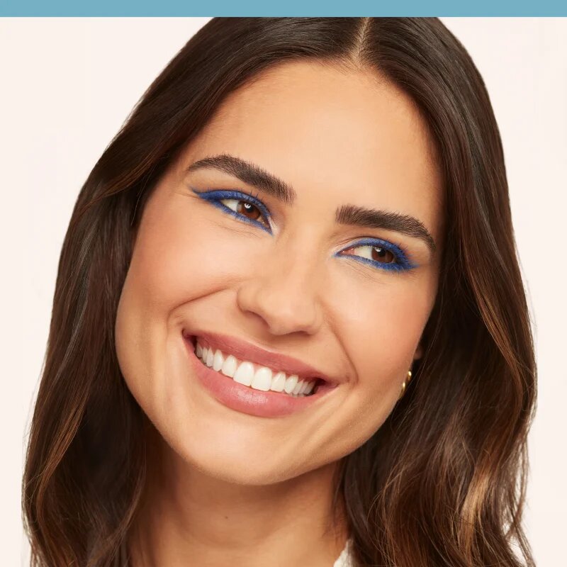 Bourjois Twist Up The Volume řasenka pro objem s kartáčkem 2 v 1 odstín 03 Ultra Blue 8 ml