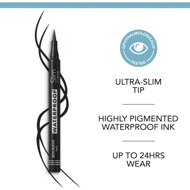 Bourjois Ultra Slim Waterproof Liner voděodolná tužka na oči odstín Spicy Brown 1 ml