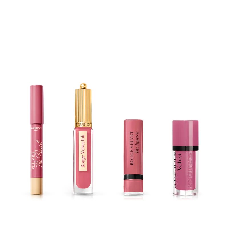 Bourjois Velvet the Pencil rtěnka v tužce s matným efektem odstín 02 Amou-Rose 18 g