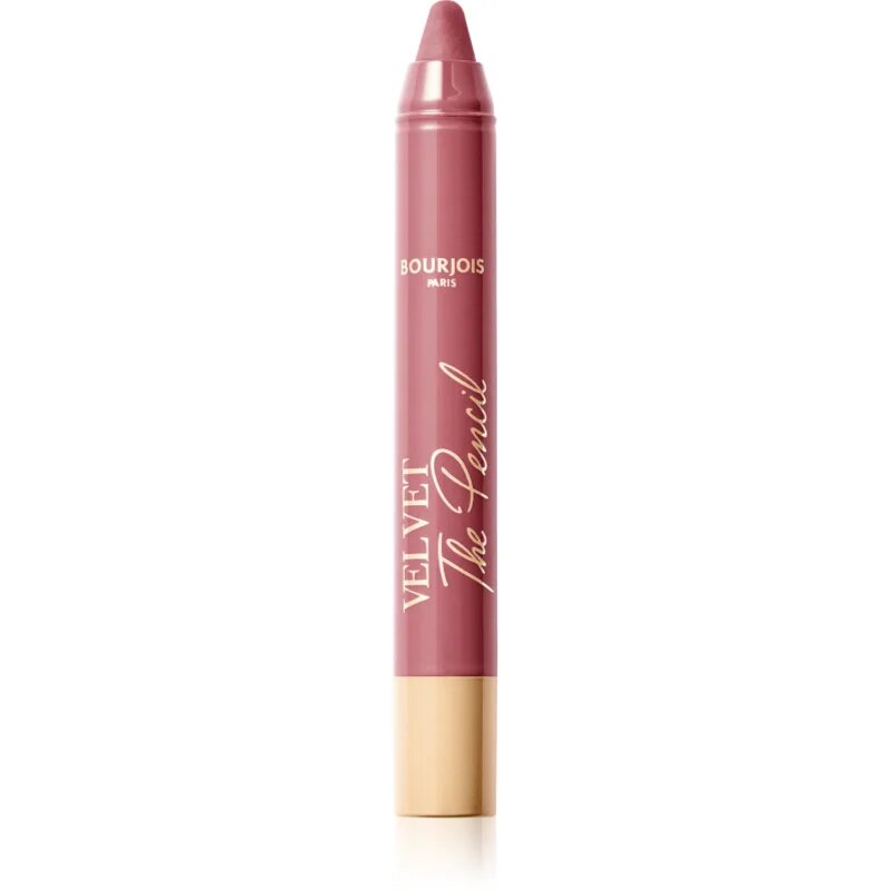 Bourjois Velvet the Pencil rtěnka v tužce s matným efektem odstín 03 In Mauve Again 18 g