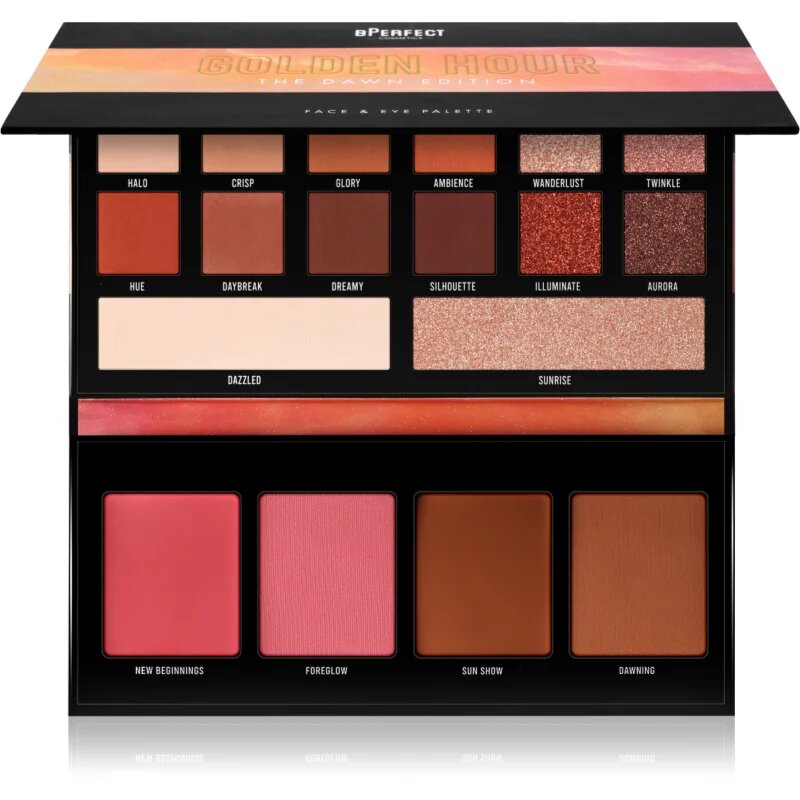 BPerfect Golden Hour The Dawn Edition multifunkční paleta na obličej 54.6 g