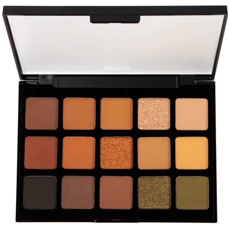 BPerfect Muted II Shadow Palette paletka očních stínů 22.5 g