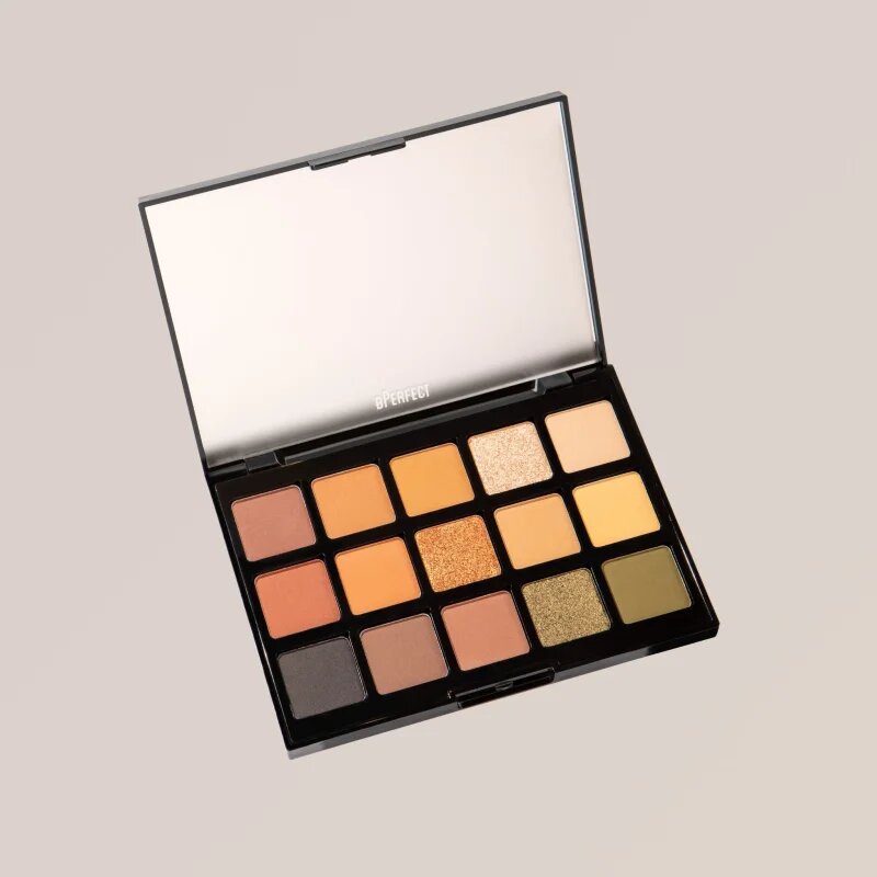 BPerfect Muted II Shadow Palette paletka očních stínů 22.5 g