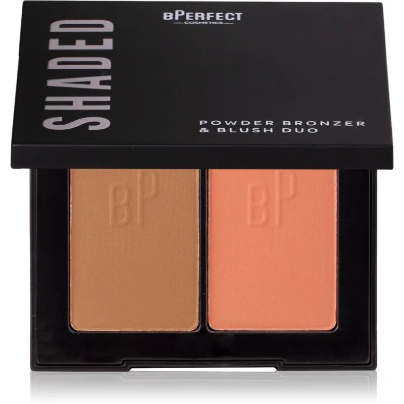 BPerfect Shaded Powder Bronzer & Blush Duo bronzer a tvářenka odstín 01 Light 7 g