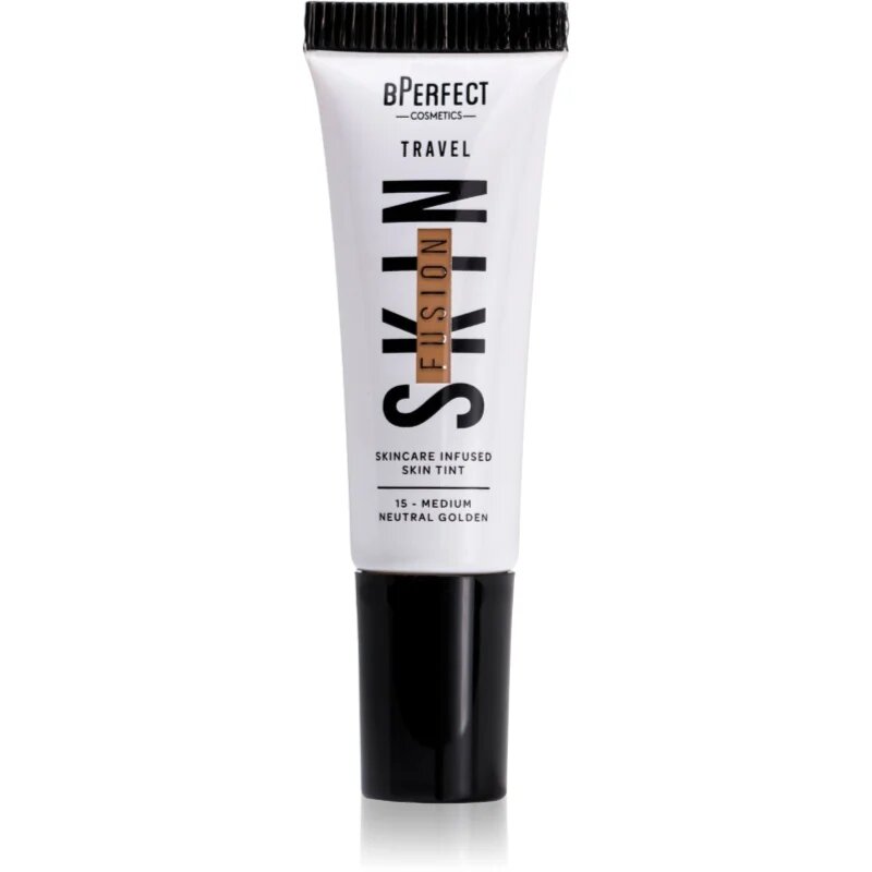 BPerfect Skin Fusion Travel mini tónovací krém cestovní balení odstín medium neutral golden 10 ml
