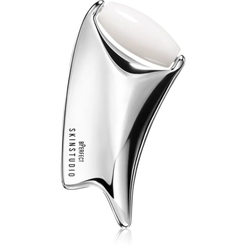 BPerfect Skin Studio Gua Sha & Jade Roller masážní váleček na obličej a masážní pomůcka 1 ks