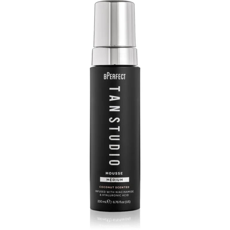 BPerfect Tan Studio Mousse Express samoopalovací pěna s vůní Coconut 200 ml