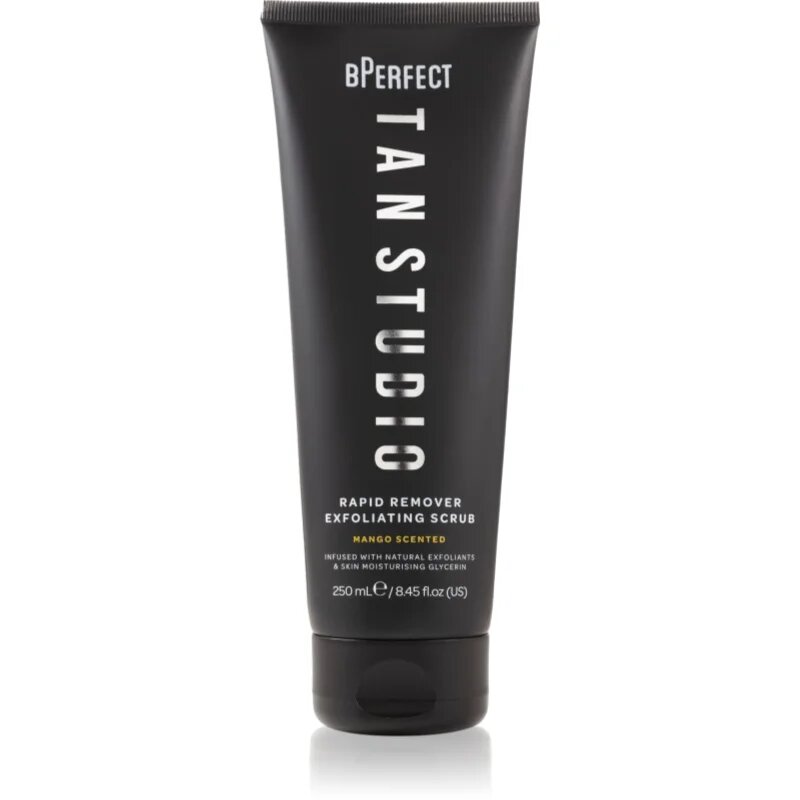 BPerfect Tan Studio Rapid Remover Exfoliating Scrub exfoliační gel 250 ml