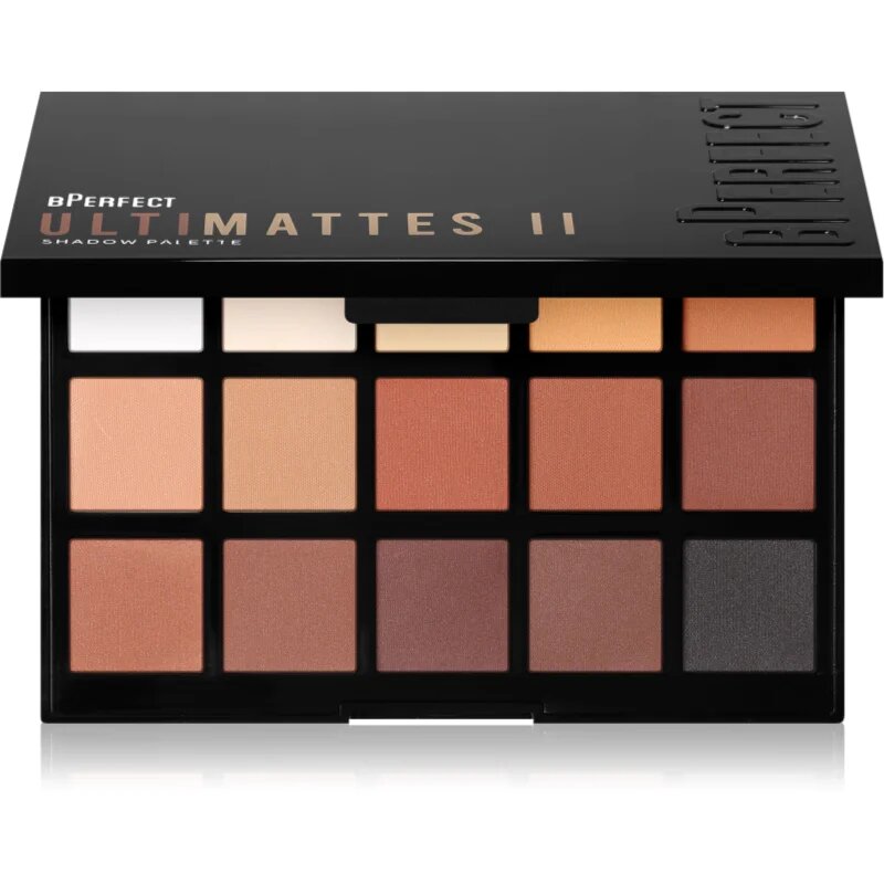 BPerfect Ultimattes II Shadow Palette paletka očních stínů 22.5 g