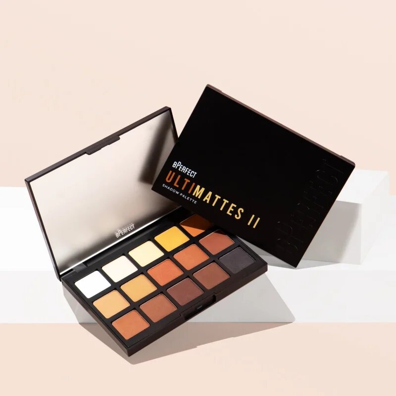 BPerfect Ultimattes II Shadow Palette paletka očních stínů 22.5 g