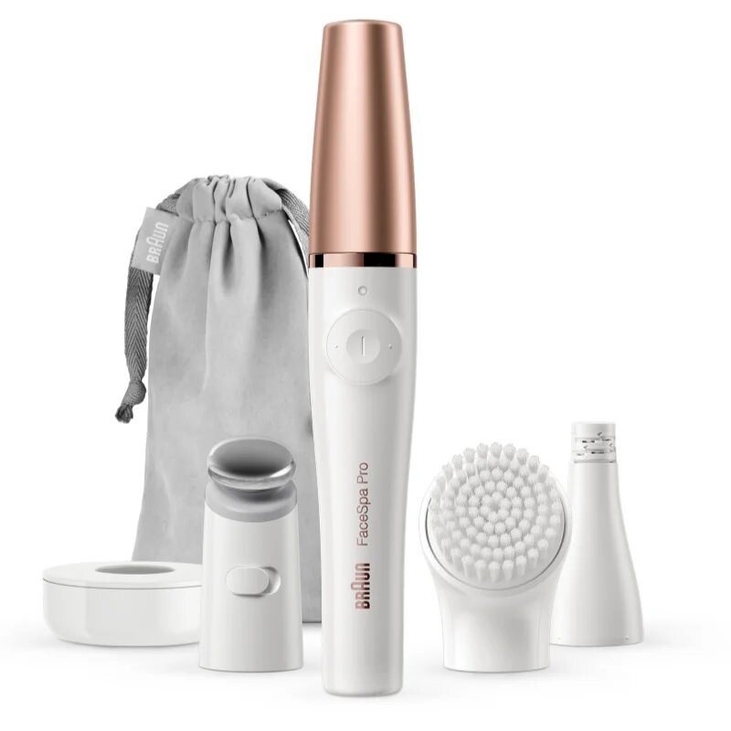 Braun FaceSpa Pro SE911 systém 3 v 1 pro epilaci obličeje čištění a tonizaci pleti 1 ks