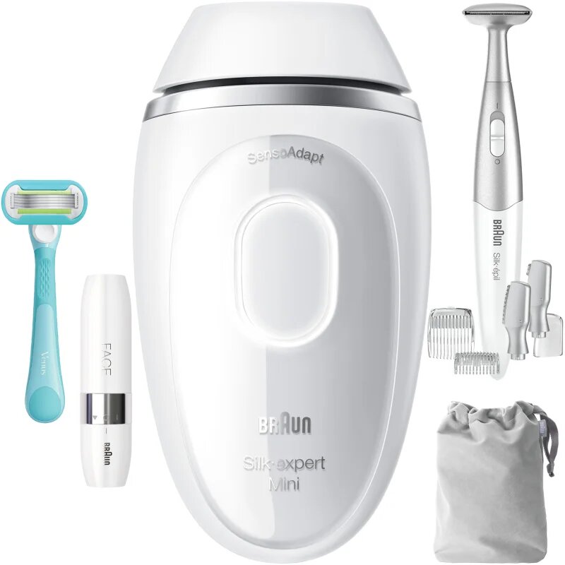 Braun IPL Silk·expert Mini PL1115 IPL epilátor na tělo tvář oblast bikin a podpaží 1 ks
