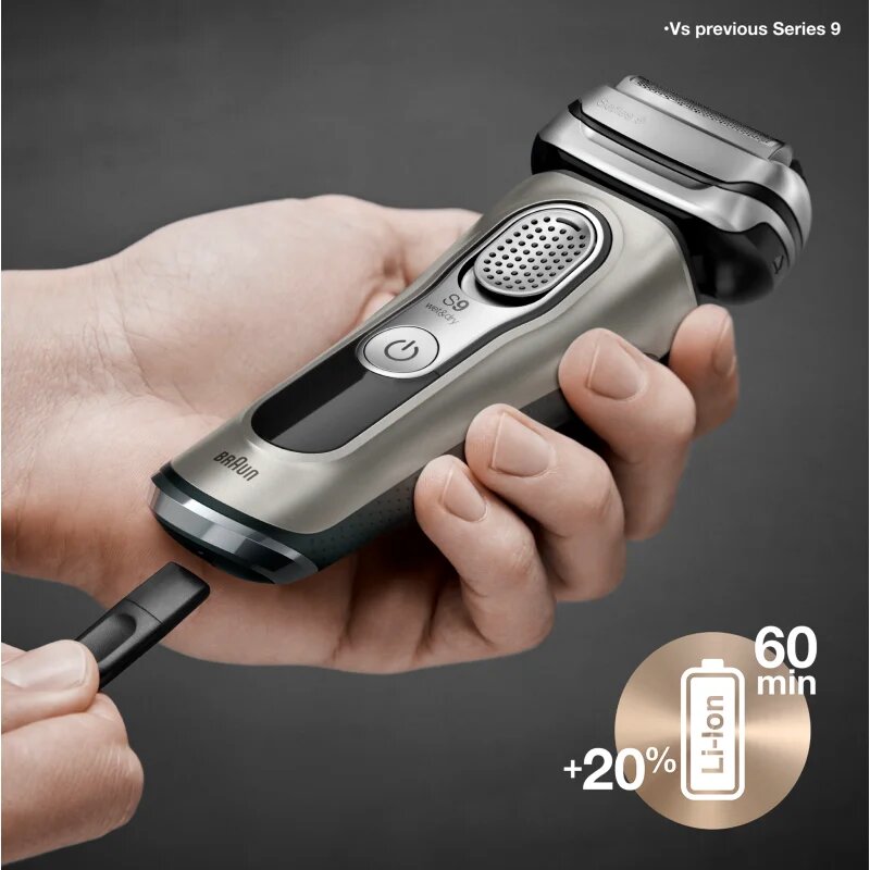 Braun Series 9 9325s Graphite with Charging Stand planžetový holicí strojek 9325s graphite 1 ks