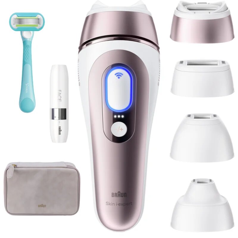 Braun Smart IPL Skin i·expert PL7432 chytré IPL zařízení pro odstranění chloupků na tělo tvář oblast bikin a podpaží 1 ks