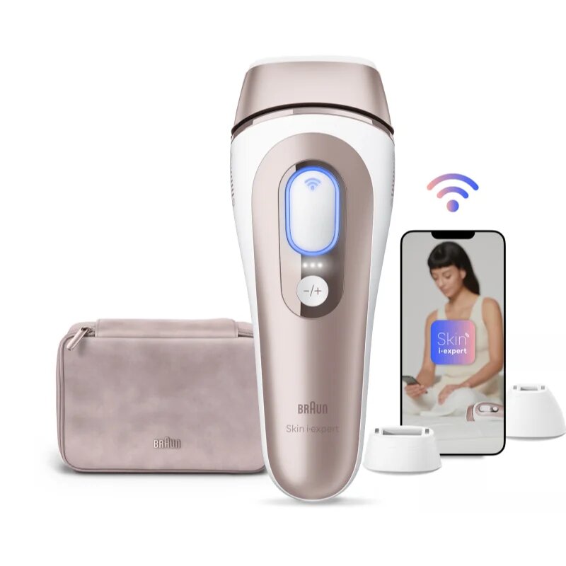 Braun Smart Skin Expert IPL7147 chytré IPL zařízení pro odstranění chloupků na tělo tvář oblast bikin a podpaží 1 ks