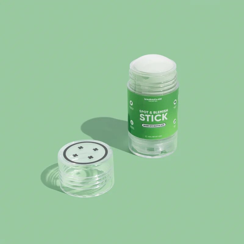 breakout + aid Spot & Blemish Stick kaolínová pleťová maska pro problematickou pleť 40 g