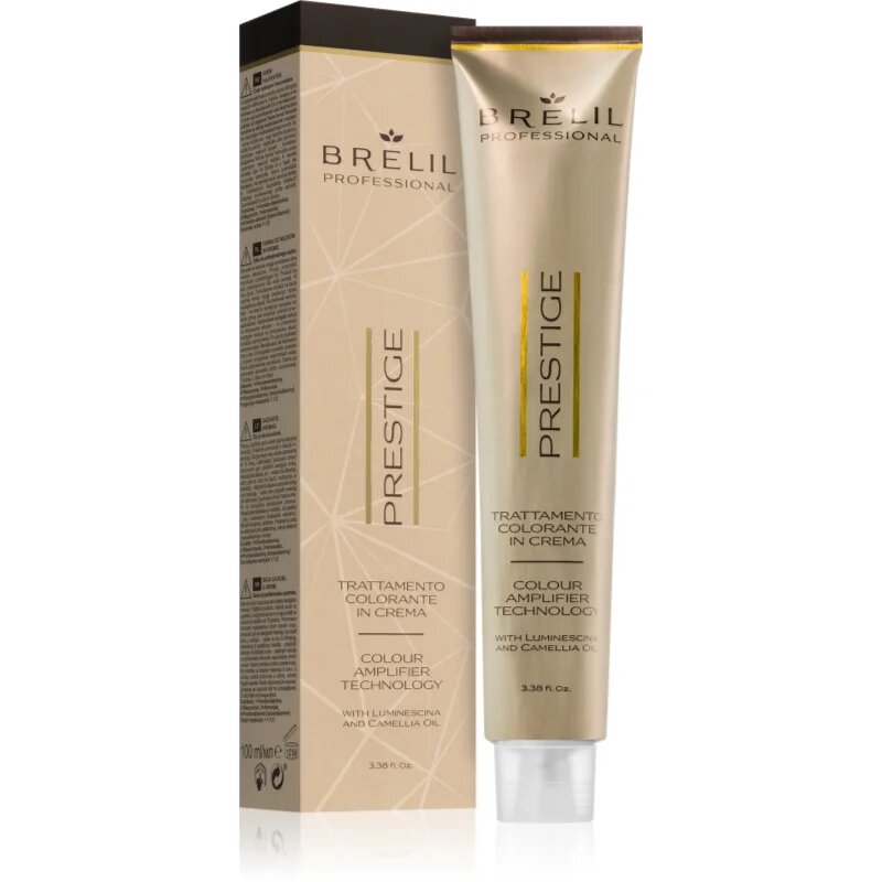 Brelil Professional Colorianne Prestige barva na vlasy odstín 6.86 Dark Blond Choco Paprika 100 ml