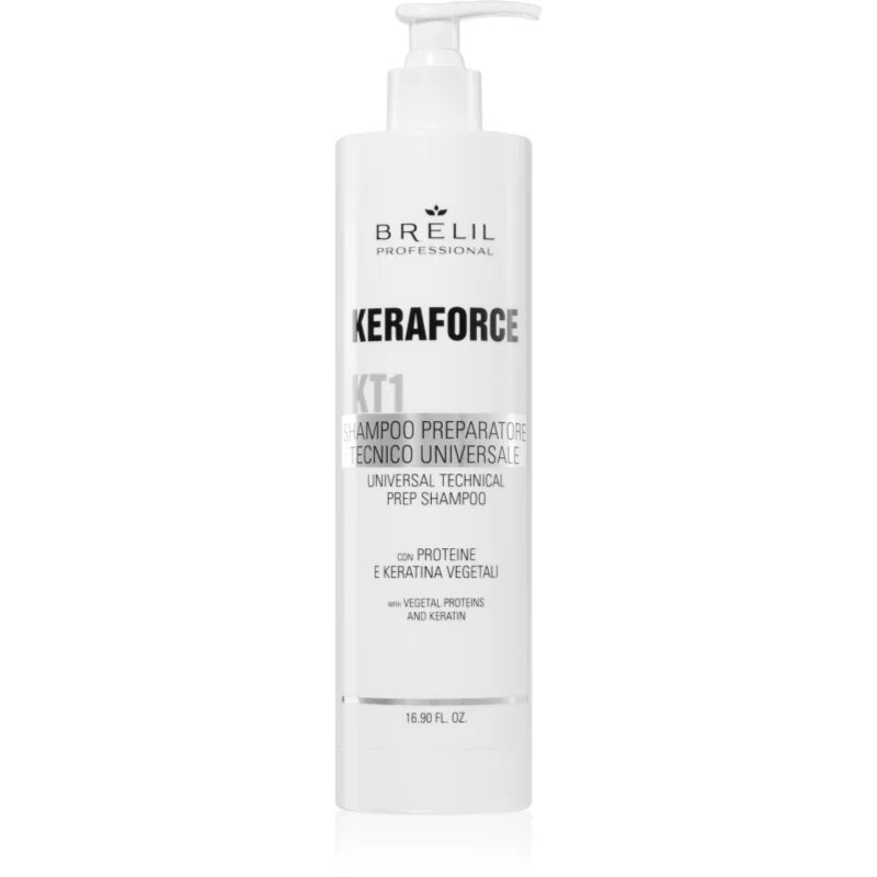 Brelil Professional Keraforce předšamponová péče pro všechny typy vlasů 500 ml