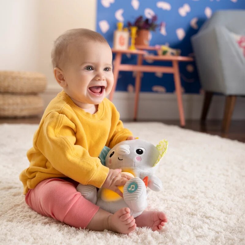 Bright Starts Hug-a-bye Baby™ plyšová hračka s melodií 0 m+ 1 ks