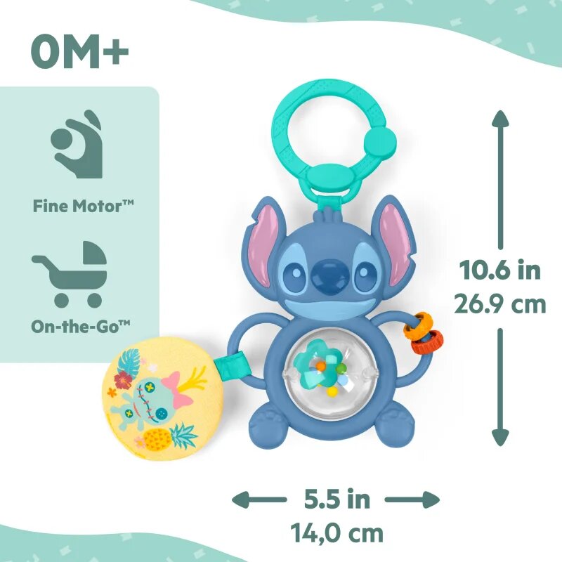 Bright Starts Stitch Tummy Tumble aktivity hračka 1 ks