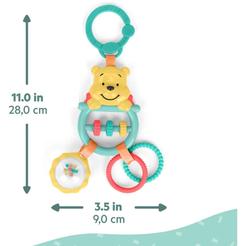 Bright Starts Winnie the Pooh Busy Bear aktivity hračka 1 ks