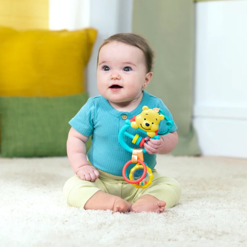 Bright Starts Winnie the Pooh Busy Bear aktivity hračka 1 ks