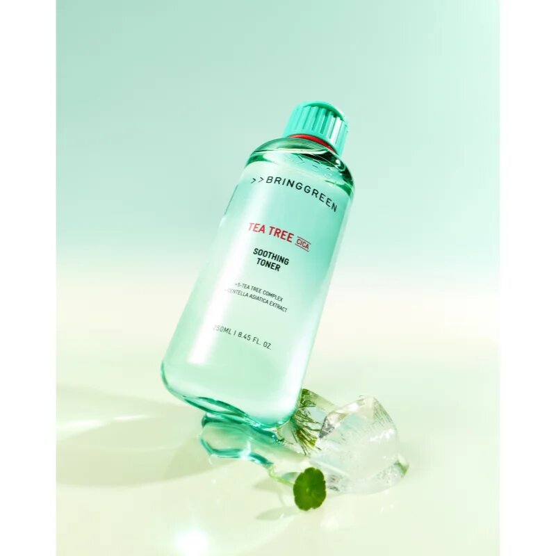 BRINGGREEN Tea Tree Cica Soothing Toner zklidňující tonikum s hydratačním účinkem 250 ml